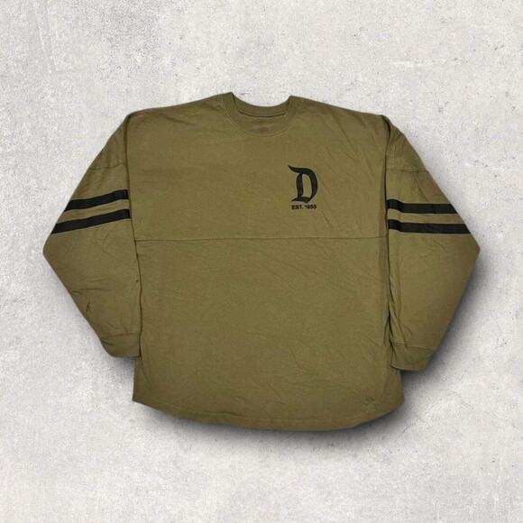 ★ Authentic Disneyland Resort Army Green Spirit Disney Parks Jersey ★ - Picture 2 of 6